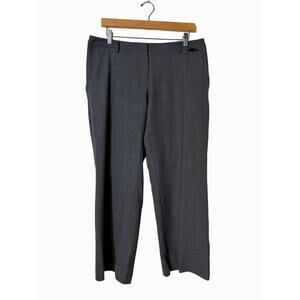 Twin-Set Simona Barbieri Women's Trousers Gray Wool Blend 34" Waist